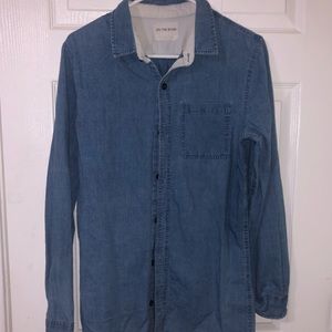 On The Byas Long Sleeve Denim Shirt